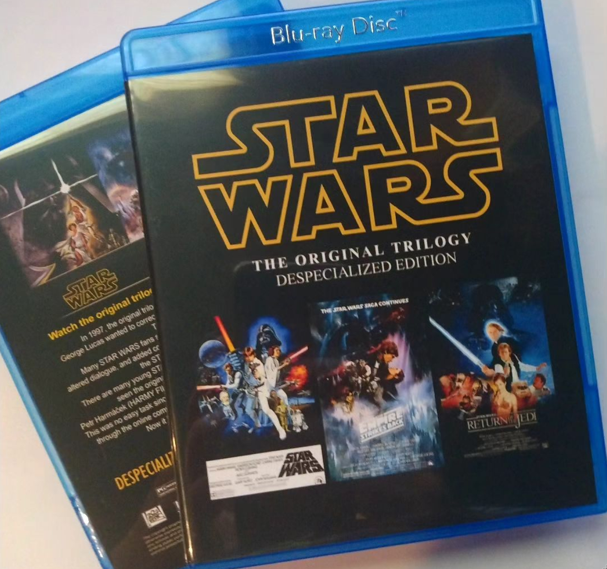 Star Wars - The Original Trilogy (Box Set) (Blu-ray) for sale online
