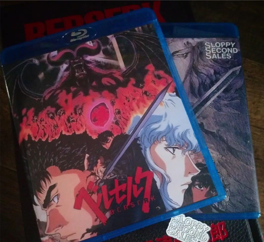 Berserk 1997 COMPLETE Series on 2x Custom VHS's – SloppySecondSales – Home  of Cinema Dream Network