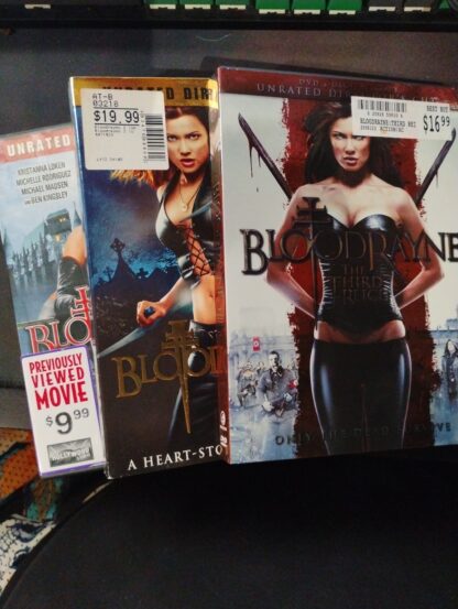 Bloodrayne 3 Movie Bundle DVD