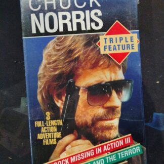 Chuck Norris Triple Feature VHS USED