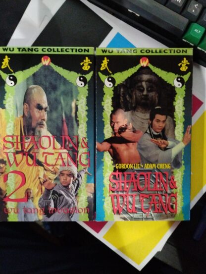 Shaolin and Wu Tang 1 and 2 VHS Bundle USED