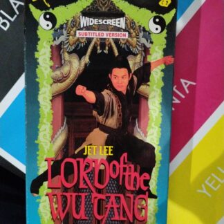 Jet Li Lord of the Wu Tang WS Subbed VHS USED