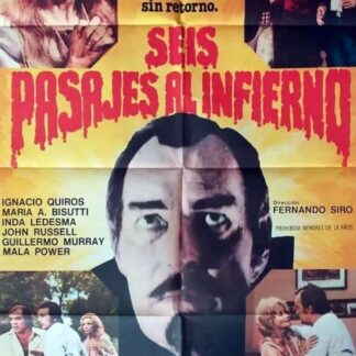 Six Tickets to Hell (1981) Seis pasajes al infierno | Region-Free (DVD)