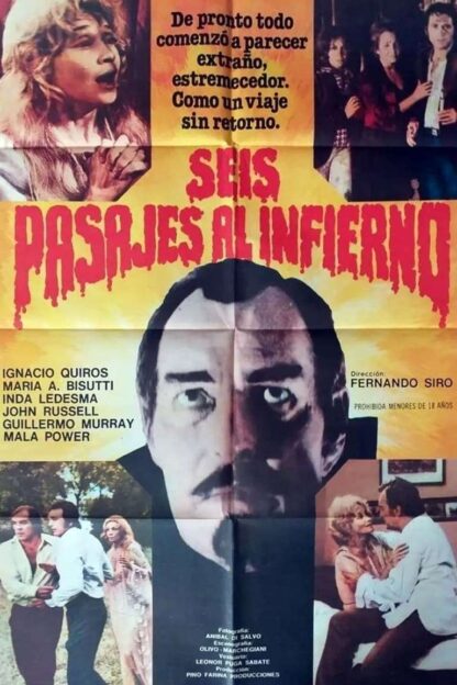 Six Tickets to Hell (1981) Seis pasajes al infierno | Region-Free (DVD)