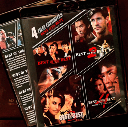 Best of the Best 4 Film Collection (1989-1998) 2x Region Free Blurays *BLACK CASE EDITION*