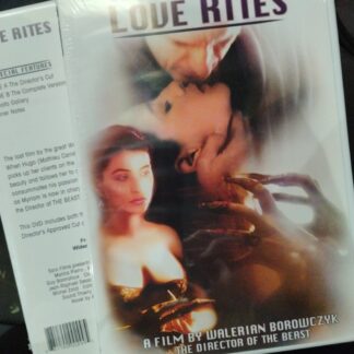 Love Rites Cult Epics DVD SEALED