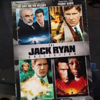 Jack Ryan 4 Film Collection | 4-Disc (DVD) Boxset | USED