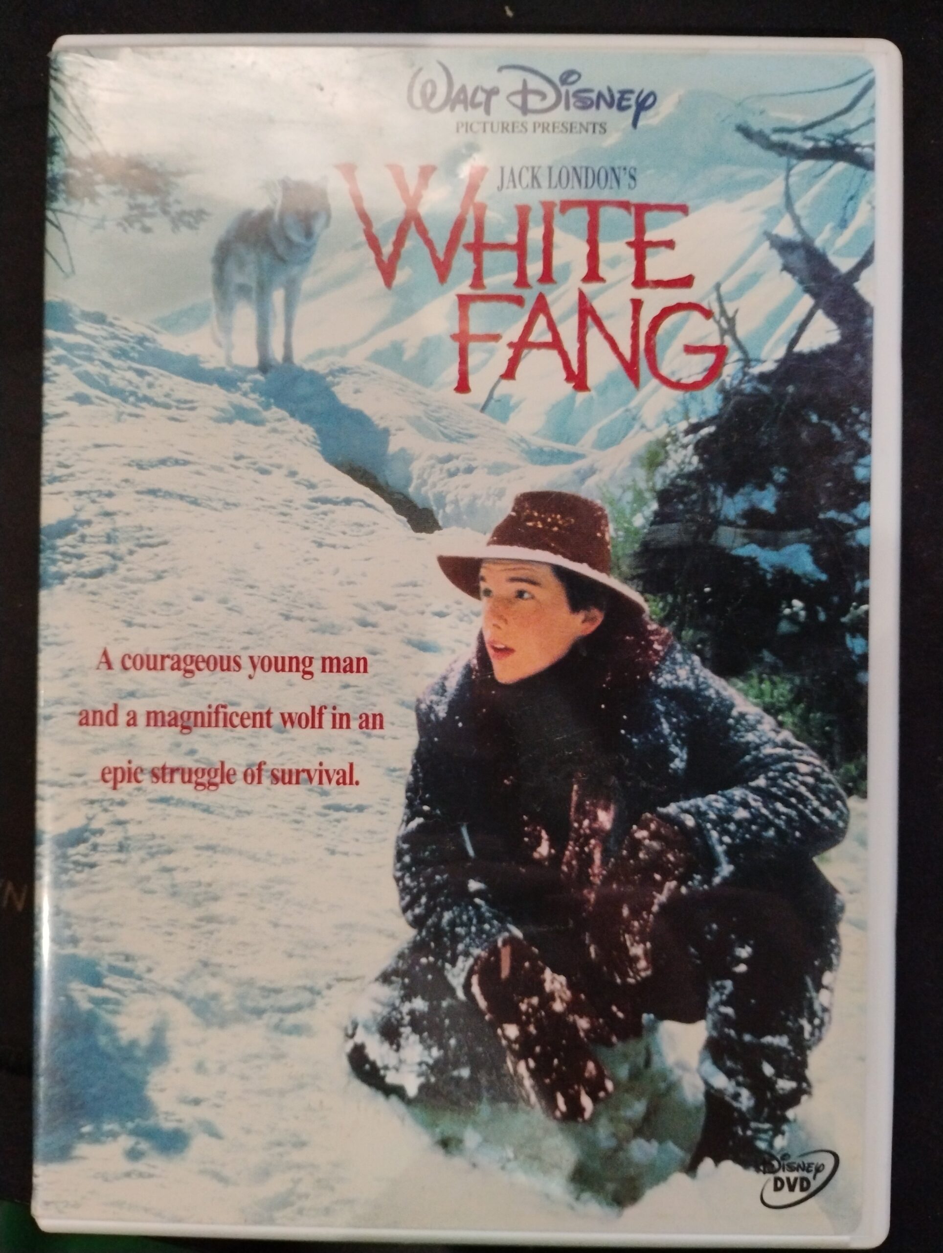 White Fang (1991) | Disney | (DVD) | USED | All Inserts