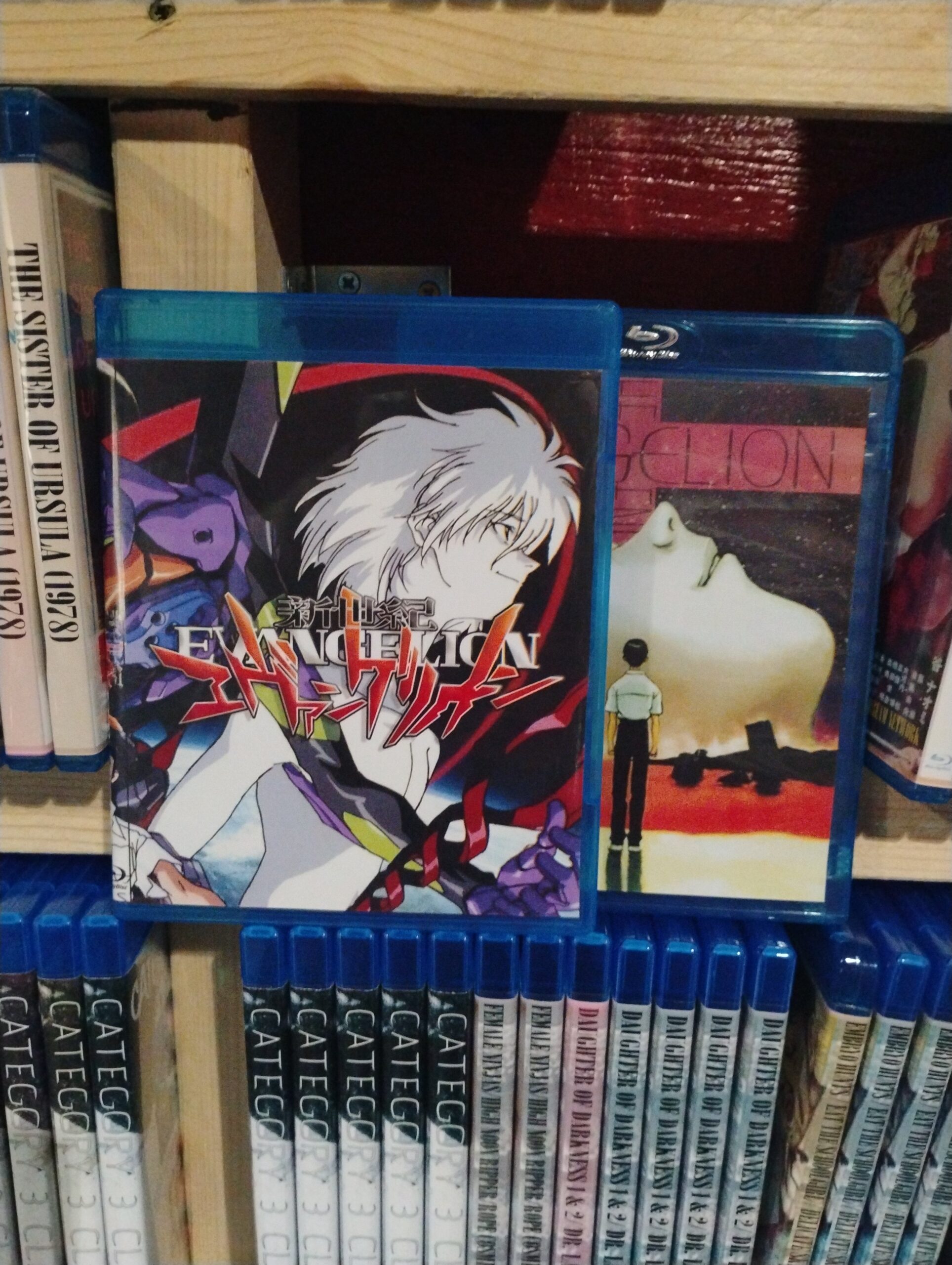 *short run* Neon Genesis Evangelion Complete Series + End of on 7x Dual Layer Bluray Dual Audio