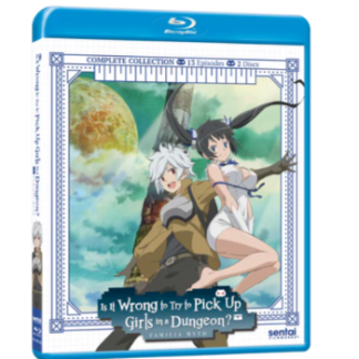 Is It Wrong to Try to Pick Up Girls in a Dungeon? (2015) Complete Collection | (Blu-Ray) | *SEALED*