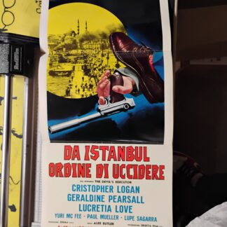 From Istanbul Orders to Kill Italian Locandina Poster