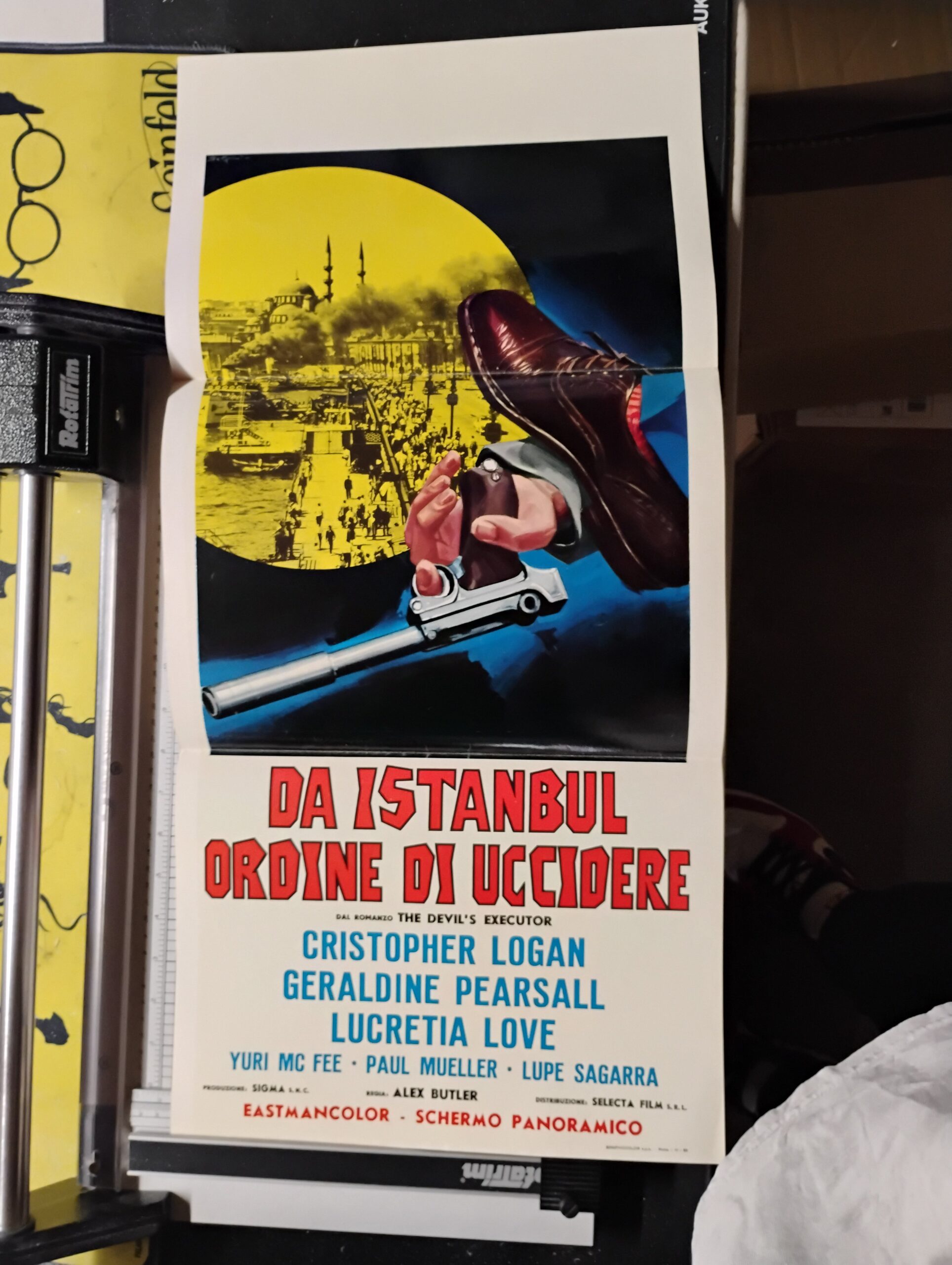 From Istanbul Orders to Kill Italian Locandina Poster
