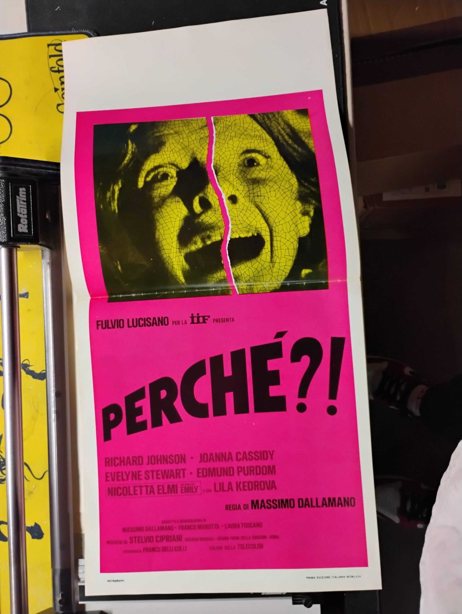 The Medusa Touch 1978 Italian Locandina Poster