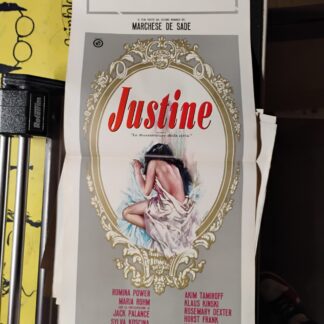 Justine Jesus Franco Italian Locandina Poster