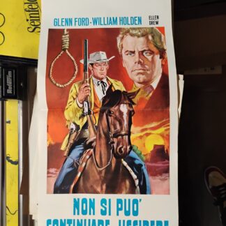 The Man from Colorado Italian Locandina Poster