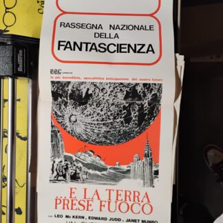 The Day the Earth Caught Fire Italian Locandina Poster