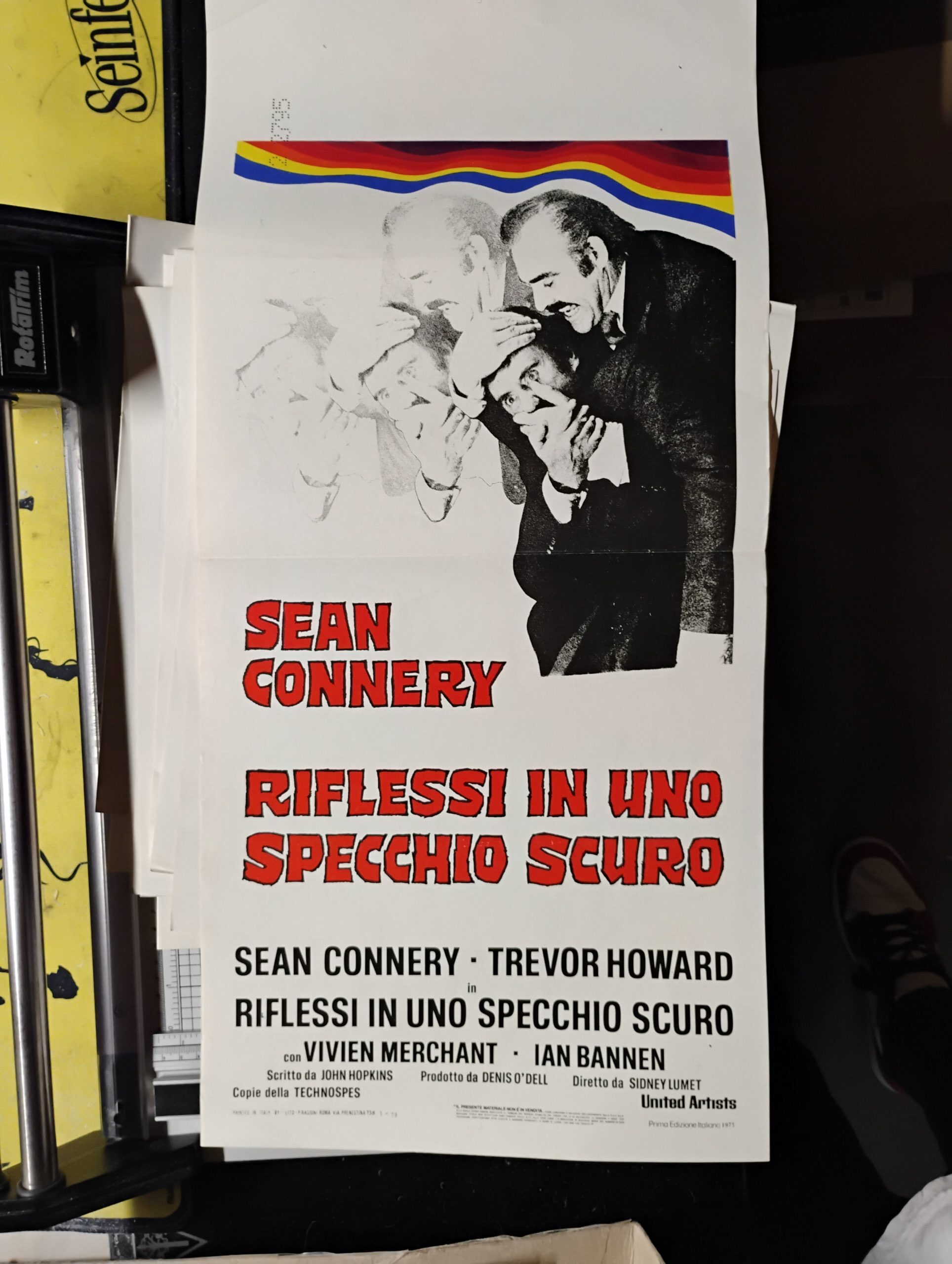 The Offence Italian Locandina Poster
