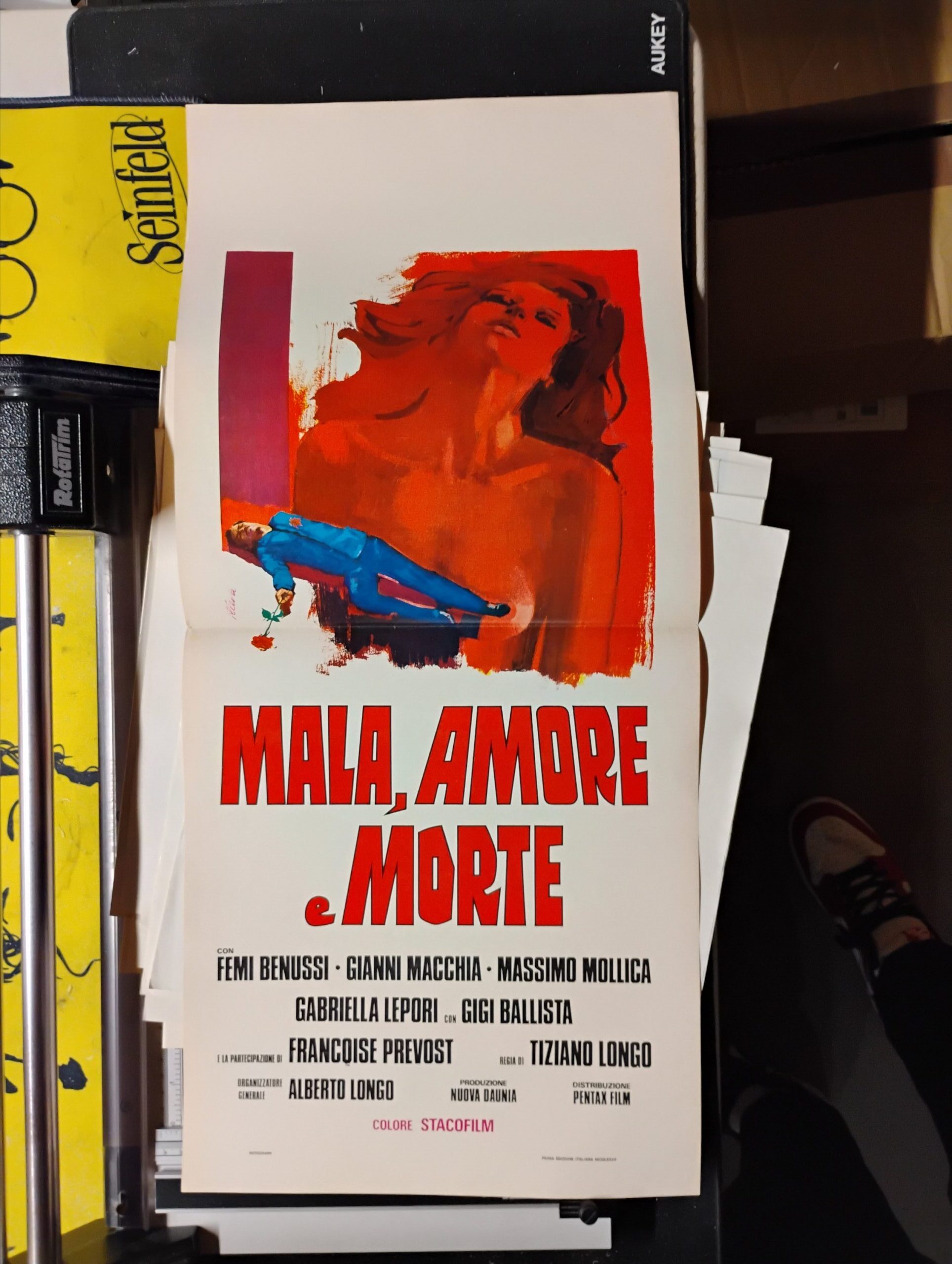 Bad Love and Death Italian Locandina Poster