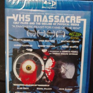 VHS Massacre Doc Blu-ray Sealed Troma