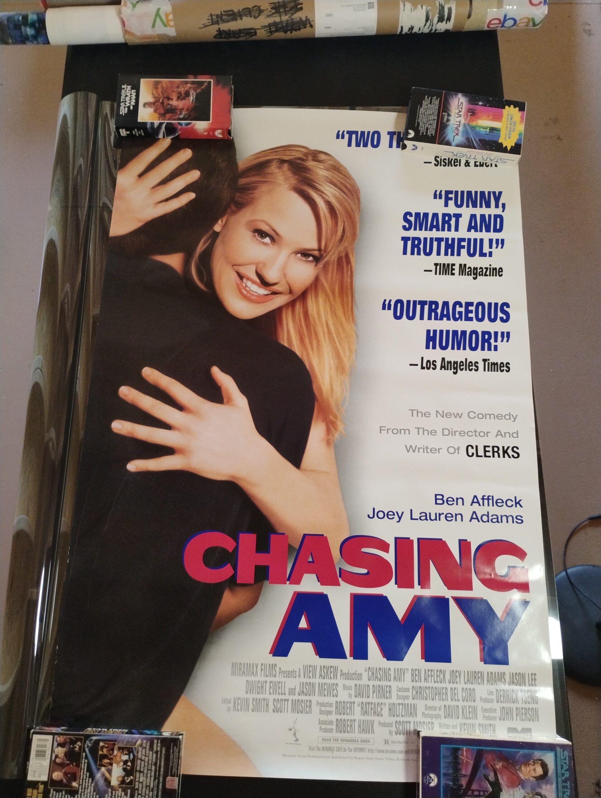 Chasing Amy Original One Sheet Poster Rolled