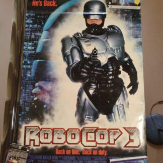 Robocop 3 Original Video Store 1 Sheet Poster Rolled
