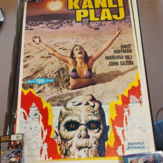 Blood Beach Original Turkish Poster Rare,