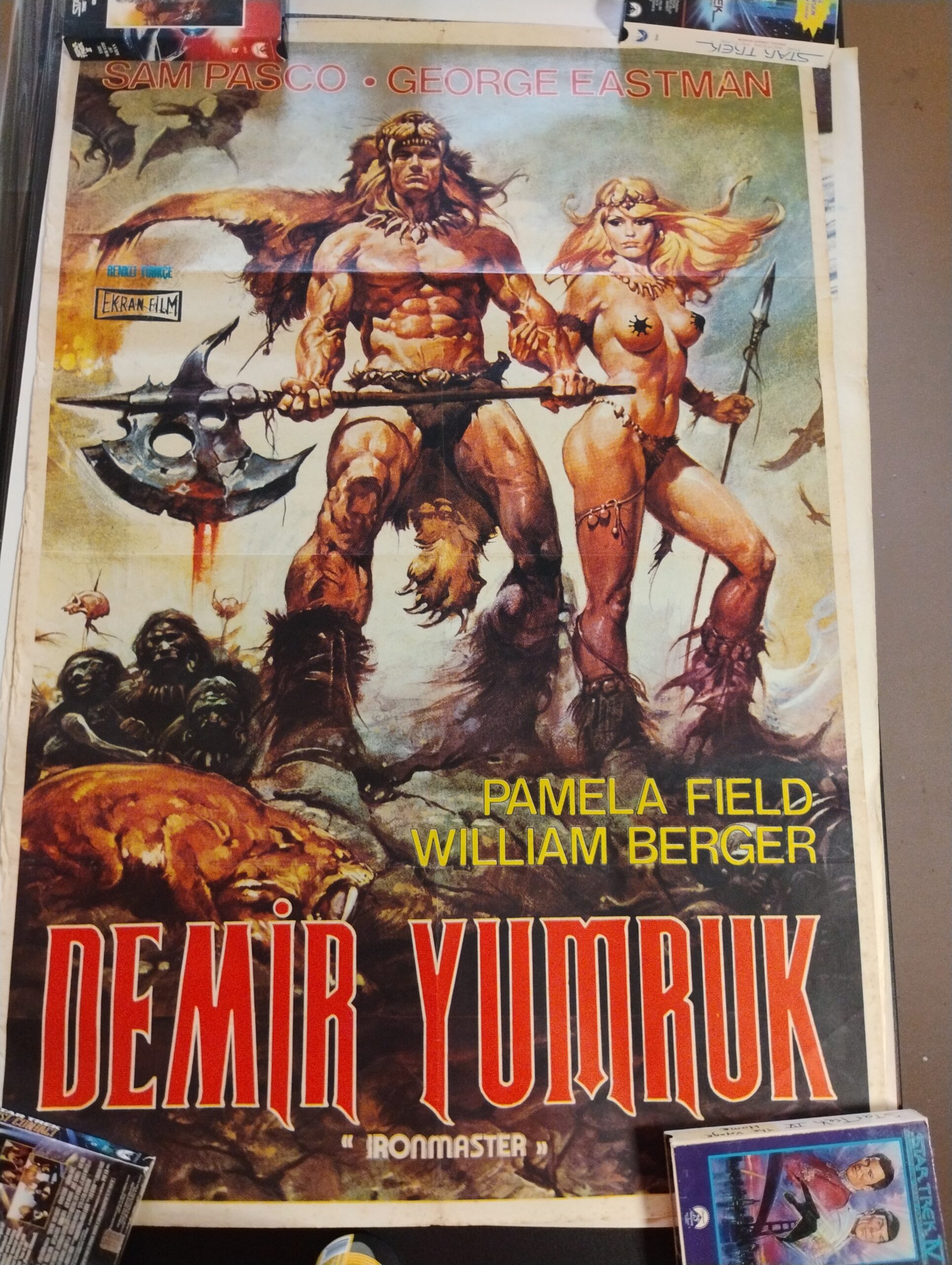 Ironmaster Original Turkish Poster