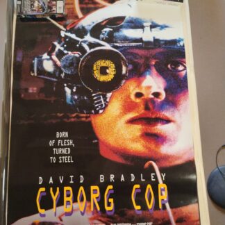 Cyborg Cop Original One Sheet Poster Vidmark