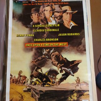 Once Upon a Time in the West Original US One Sheet Poster Rolled