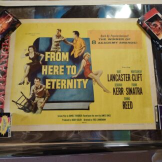From Here to Eternity Original US Half Sheet Poster Rolled