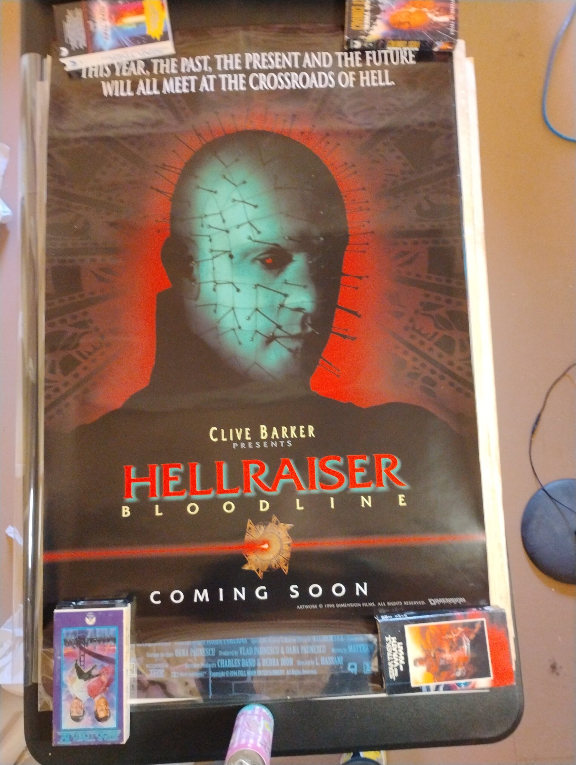 Hellraiser Bloodline Original SS One Sheet Rolled