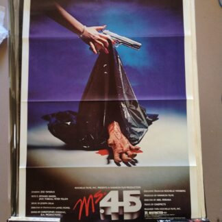 Ms. 45 Original One Sheet Poster Rare Art Rolled