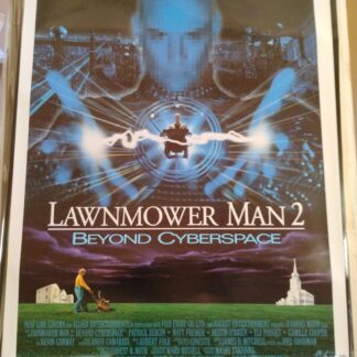 Lawnmower Man 2 Beyond Cyberspace Original One Sheet Poster Rolled