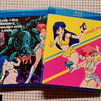 Dirty Pair (1985-1988) Set 2 (OVA's/Project Eden Film/Season 2 of TV) | 3-Disc Region-Free (Blu-Ray) Set | English Subtitles