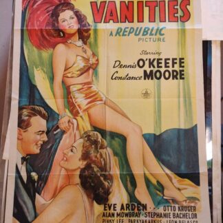 Earl Carroll Vanities 1945 Original One Sheet Poster