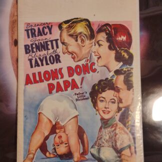 Fathers Little Dividend Window Card Original Belgium Poster