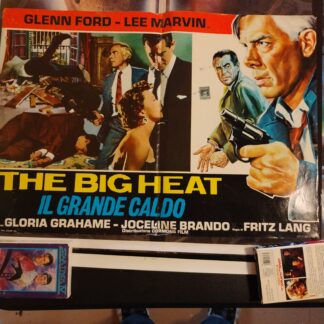The Big Heat Original Italian Half Sheet Poster