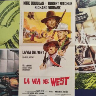 The Way West Original Italian Locandino Poster