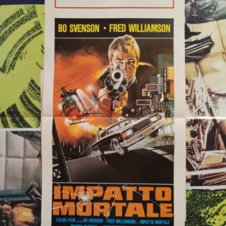 Deadly Impact 1984 Original Italian Locandino Poster
