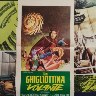 The Flying Guillotine 1975 Original Italian Locandino Poster