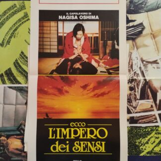 In the Realm of the Senses Original Italian Locandino Poster Nagisa Oshima
