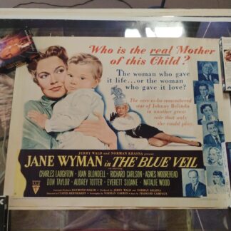 The Blue Veil 1951 Original Half Sheet Poster
