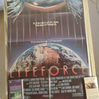 Lifeforce 1985 Original US One Sheet Poster Folded