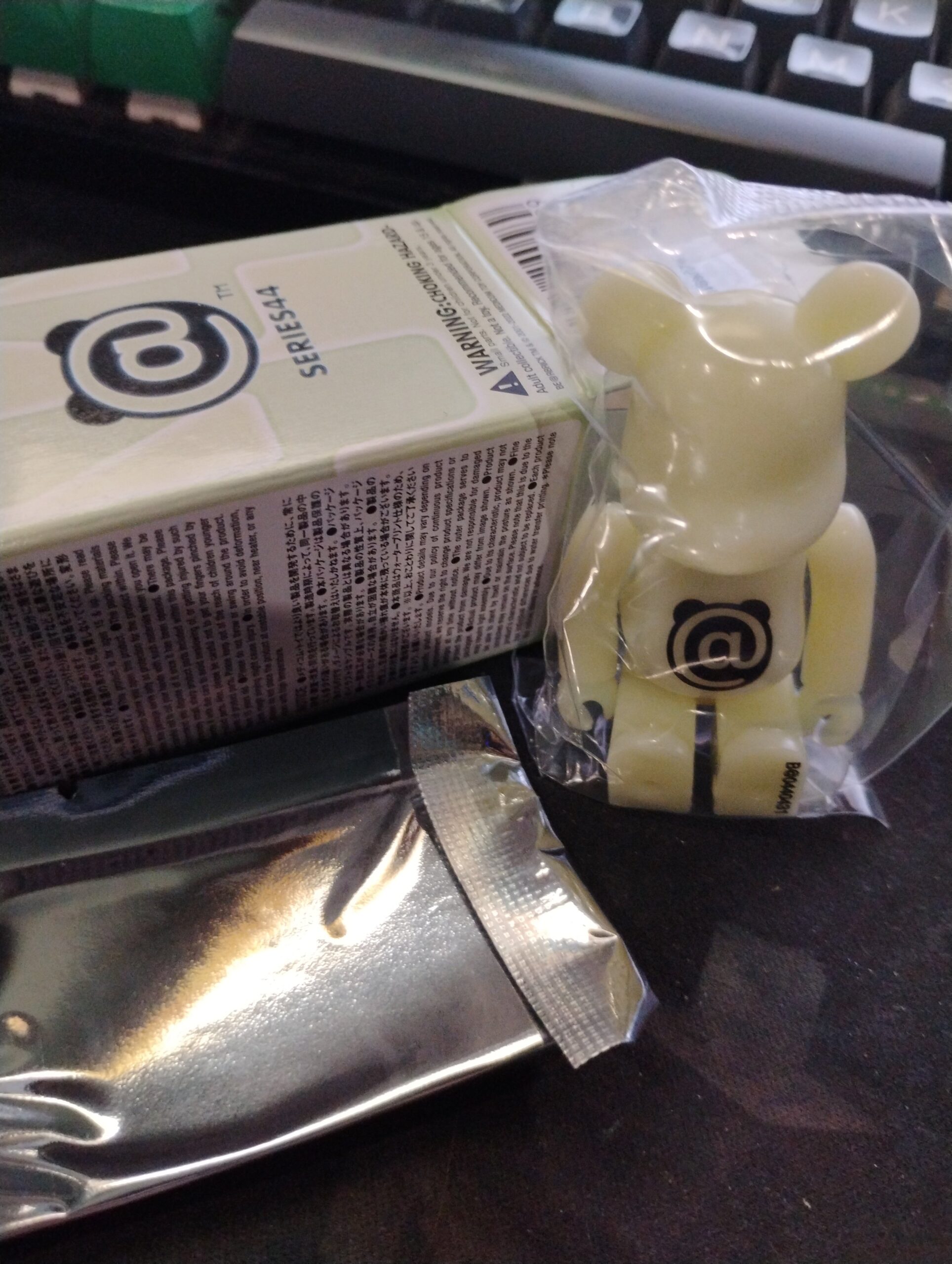 Bearbrick 44 Basic "@" Glow