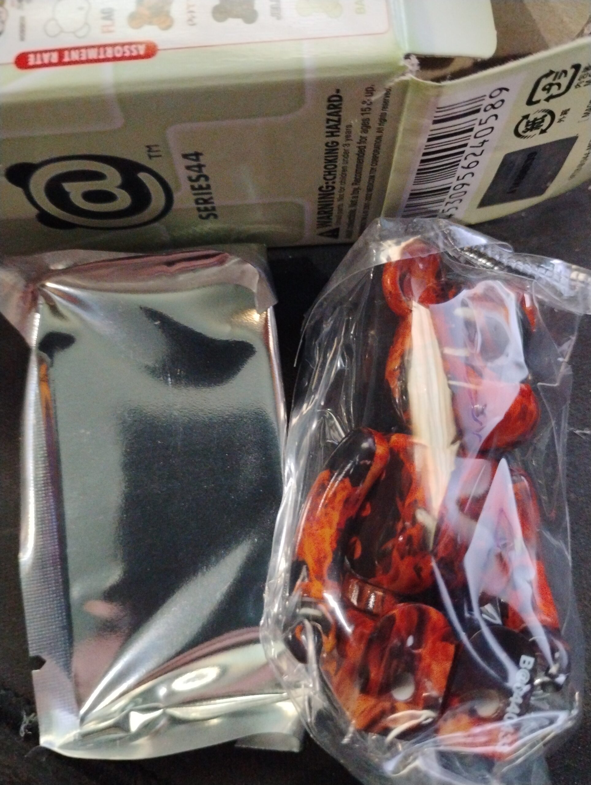 Bearbrick 44 Pattern Fire