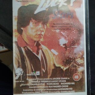 Jackie Chan Twinkle Twinkle Lucky Star VHS USED