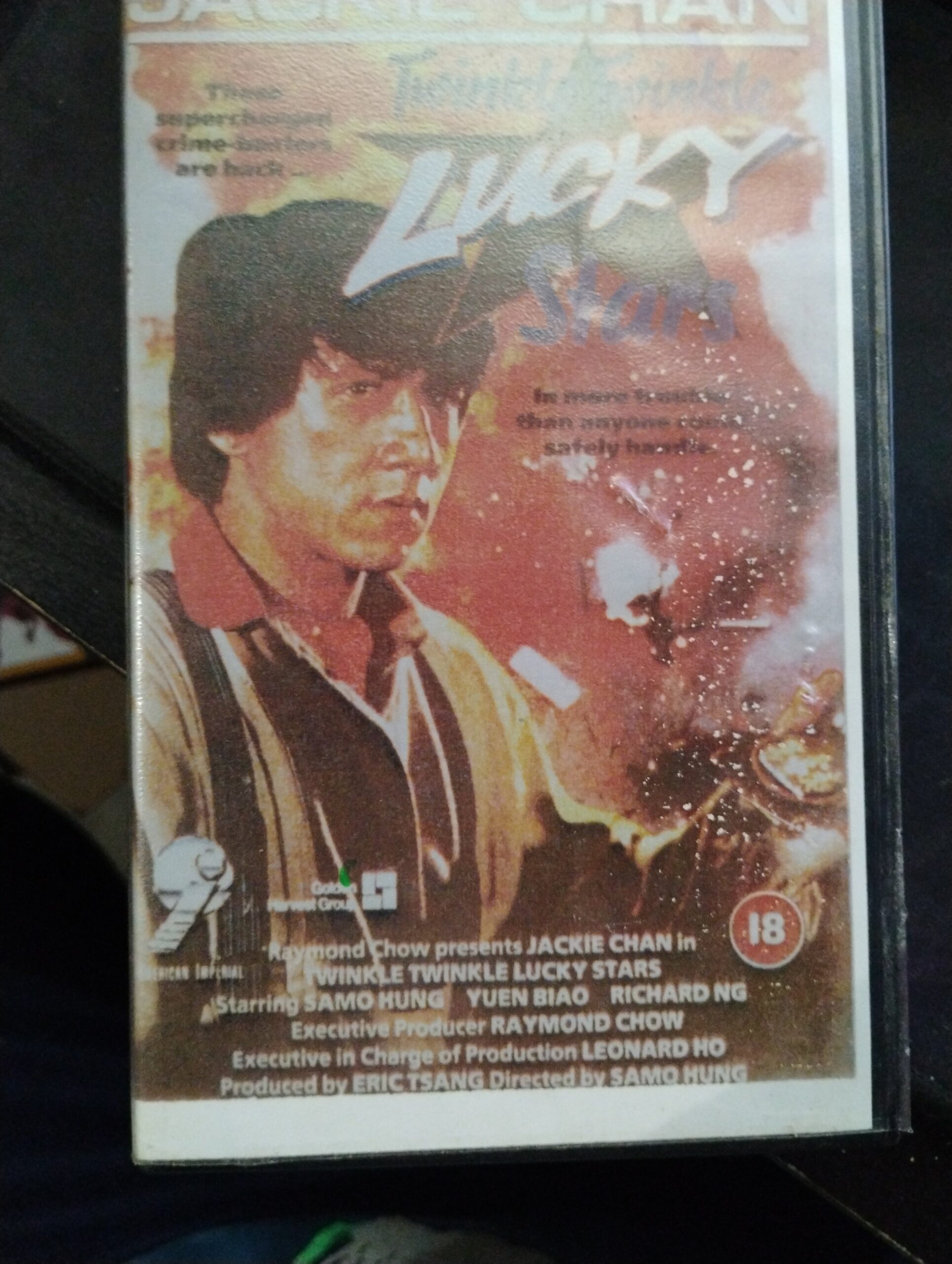 Jackie Chan Twinkle Twinkle Lucky Star VHS USED