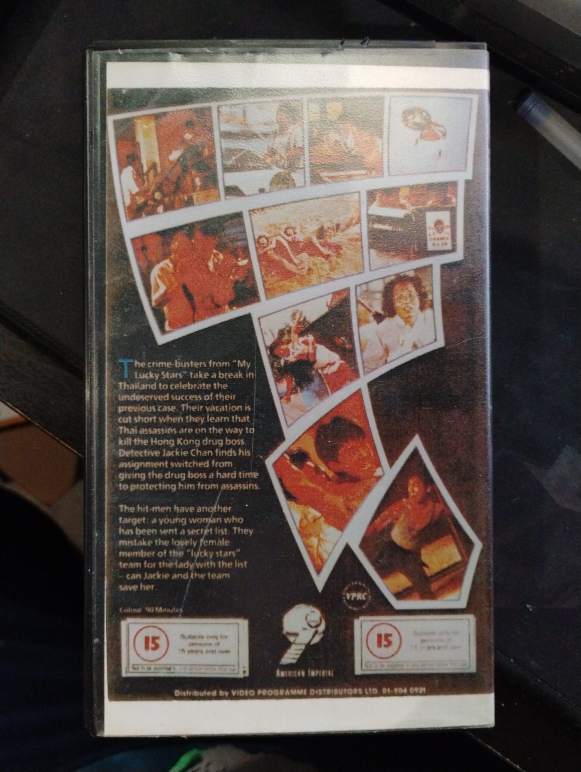Jackie Chan Twinkle Twinkle Lucky Star VHS USED - Image 2