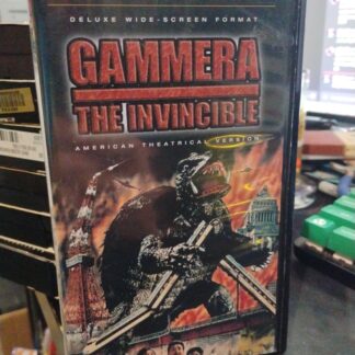 Gamera The Invincible Deluxe WS VHS USED