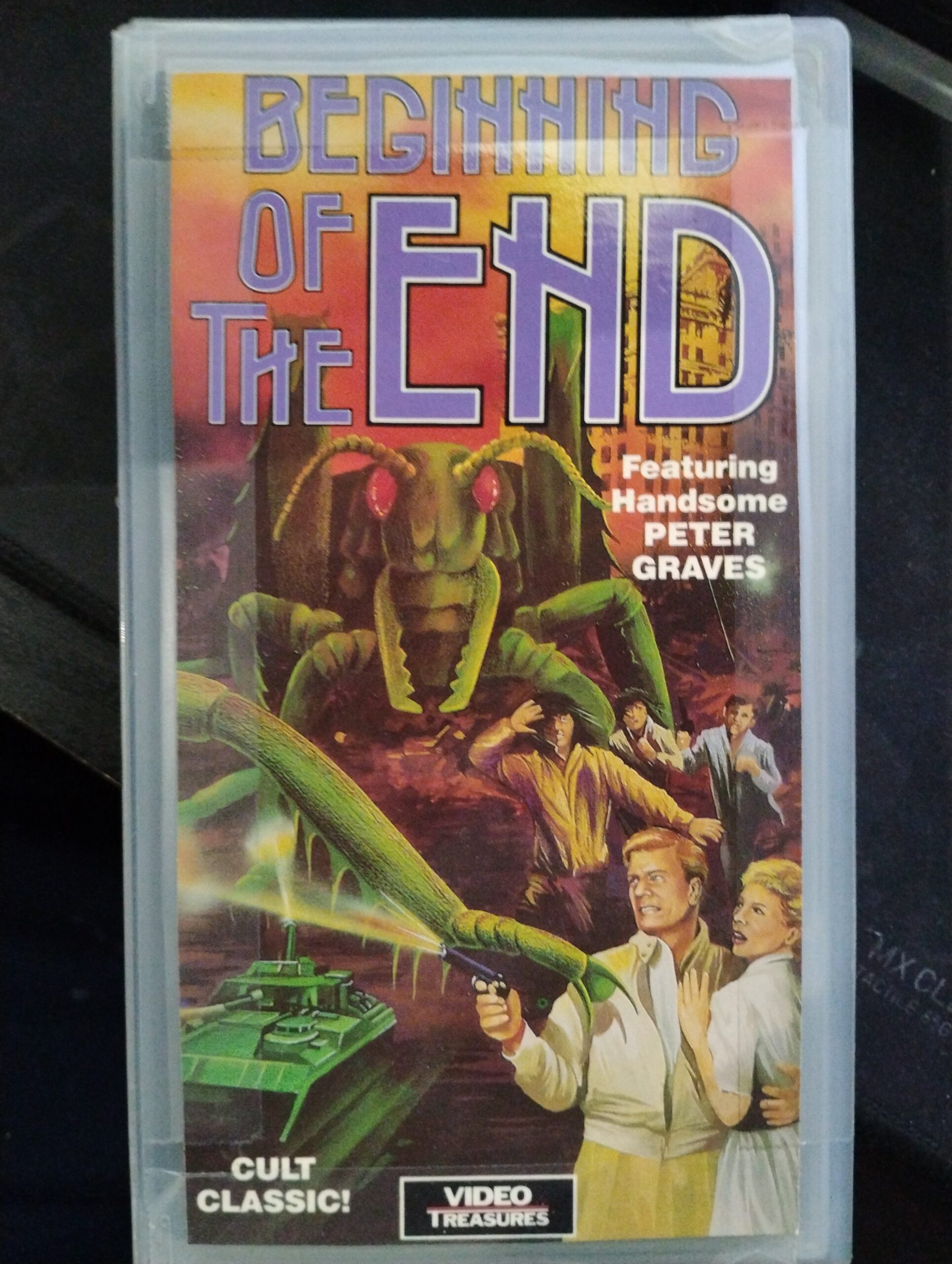 Beginning of the End 1957 VHS Cutbox USED